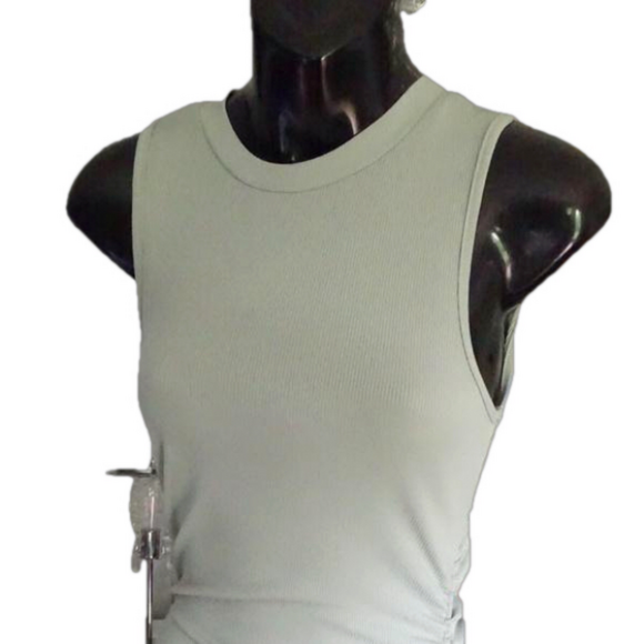 NEW NEVER WORN SHEIN FITTED DRESS WITH RUCHED SIDES - Picture 1 of 3